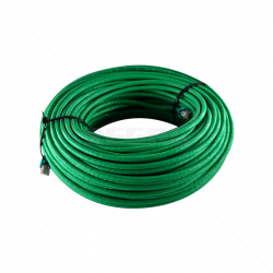 Cable - CAT6e Fly lead 60m Copper Solid - Green