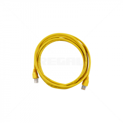 Cable - CAT5 Fly lead BC / 3m Yellow