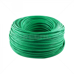 Cable - CAT5 CCA Solid GREEN / 100m
