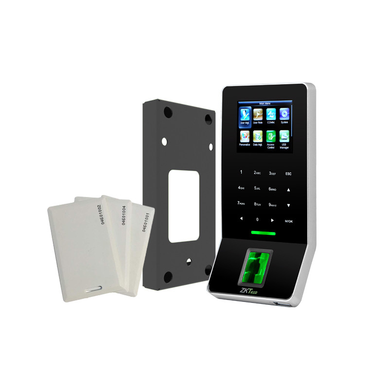 ZKTeco F22 Black SilkID Biometric Reader Box ID Card Kit