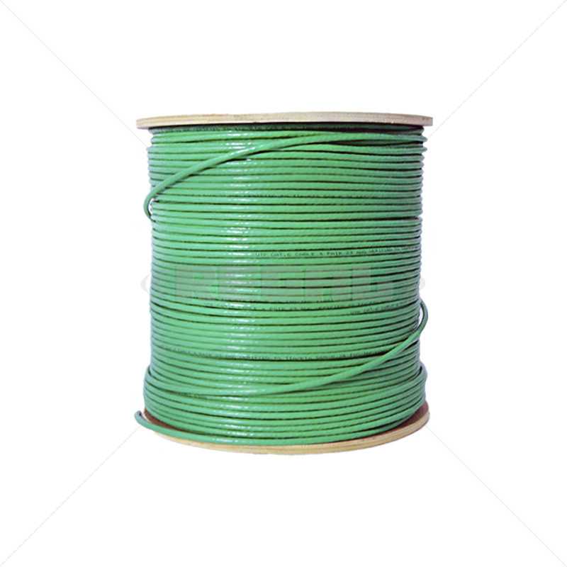 Cable - CAT6E U/UTP BC/500m - GREEN (Solid)