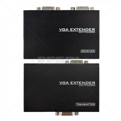 VGA Extender with Audio via...
