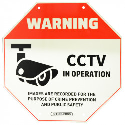 Securi-Prod CCTV Sign...