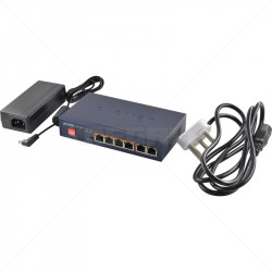 PLANET 4 Port Gigabit PoE + 2  Gb TP Uplink Switch