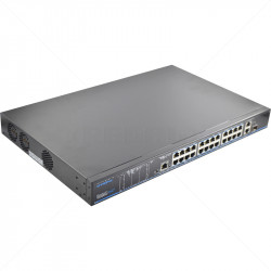 UTEPO 24 Port 10/100  PoE + 2 Gb TP + 1Gb SFP Combo Uplink Switch