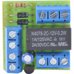 Relay - On-board Double Pole AC/DC