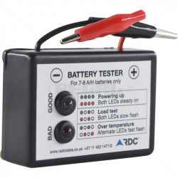 Battery Load Tester 7-8Amp Battery Only