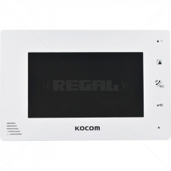 Kocom 4wire 7" Col Handsfree Monitor - White