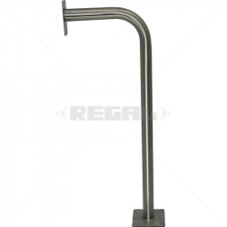 Gooseneck with Base Plate Stainless Steel