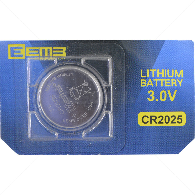 BATT - Lithium 3V CR2025 20mm
