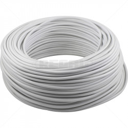 Cabtyre - 0.5mm 4 Core White / 100m