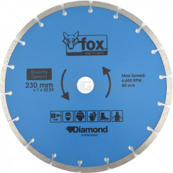 Cutting Disk - 230mm Diamond - SEGMENTED