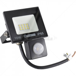 10 Watt LED Floodlight with Sensor 6000K 500 Lumins 30s Timer