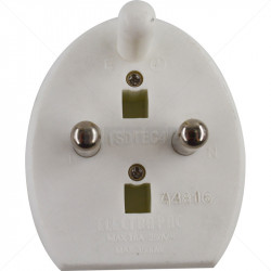 Adaptor - 3 Pin to 2 x 2Pin Euro Adaptor