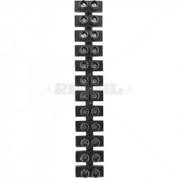 Connector Block - 15A 12 Way Black