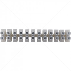 Connector Block - 3A Plate White