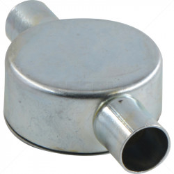 CONDUIT Bosal - 20mm 2 Way box - With Lid and screw