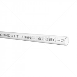 CONDUIT PVC - 20mm / 4m SABS