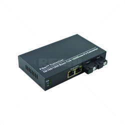 2 Port Gigabit Ethernet to Fibre Single Mode Media Convertor
