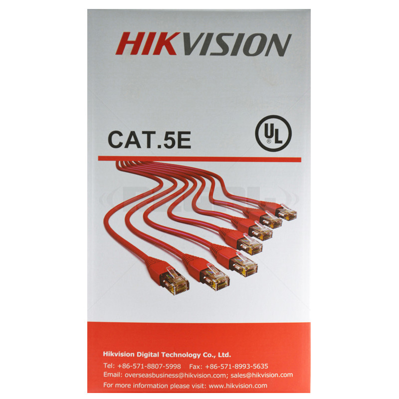 HIKVISION UTP (4-Pair) CAT 5E - 305m Roll - PVC Sheath