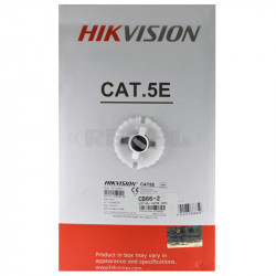 HIKVISION UTP (4-Pair) CAT 5E - 305m Roll - PVC Sheath