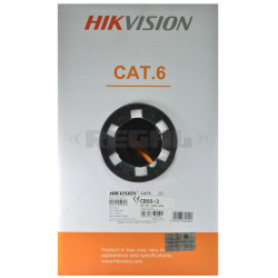 HIKVISION UTP (4-Pair) CAT 6 - 305m Roll - Orange PVC Sheath
