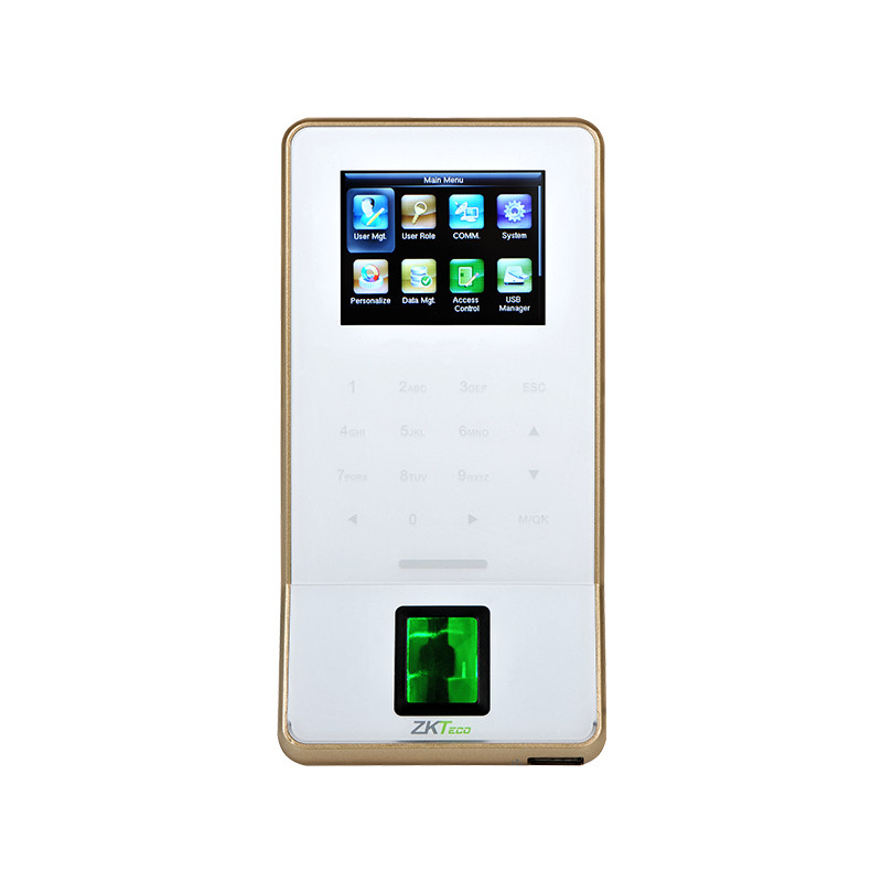 ZKTeco F22 Fingerprint Keypad Reader - SilkID - WiFi - White