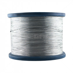 Braided Wire - Galvanised 1.2mm / 5Kg Reel