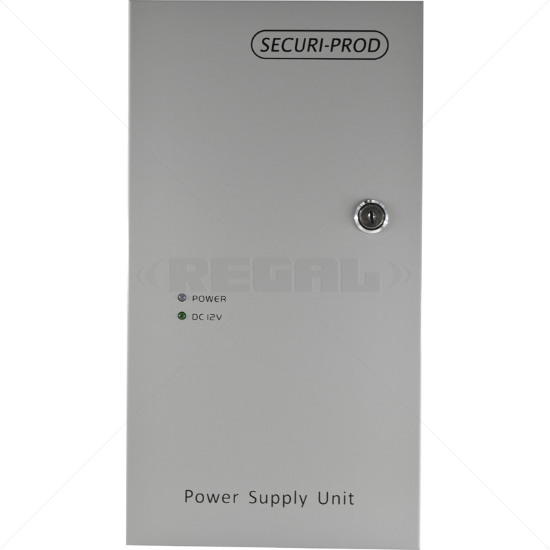 Securi-Prod CCTV Power Supply 9way 8Amp Distribution Box Power Store