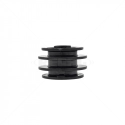 Insulator - 10mm Black Round Bar