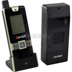 ZARTEK 1 Button Digital Wireless Kit with PSU ZA-650