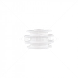 Insulator - 10mm White Round Bar