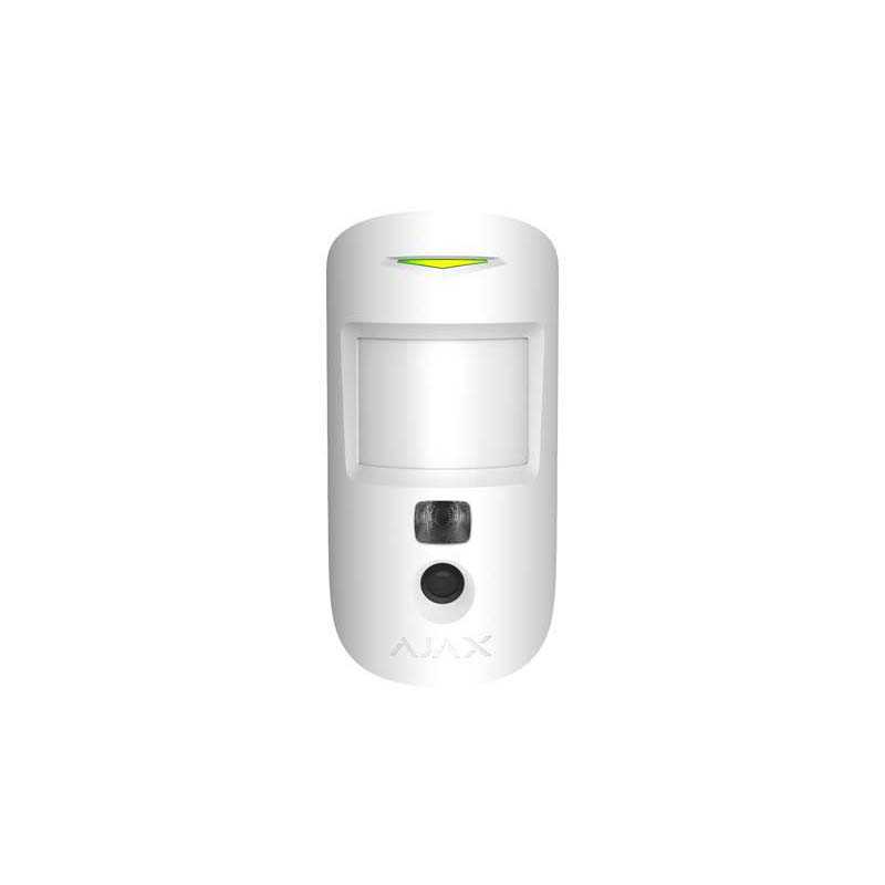 Ajax MotionCam White Motion Detector Visual Alarm Verification 12m