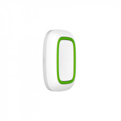 Ajax Button White - Wireless Alarm Button/Smart Button