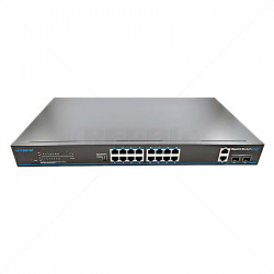 UTEPO 16 Port Gigabit PoE  + 2 Gb TP + 2 Gb SFP Uplink Switch