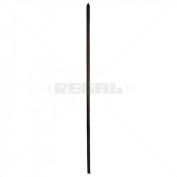 Free Standing Y-Picket Pole 3.0m Bitumin 11mm