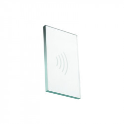 Paxton Net2 Reader Insert - Architectural Glass with Logo