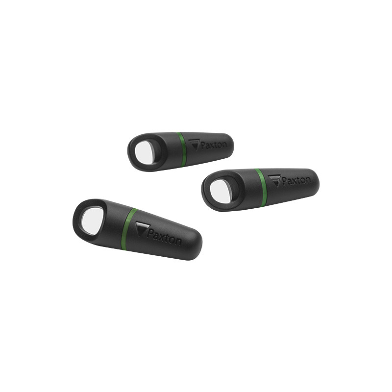Paxton COMPACT Keyfobs - Green - 100 Pack