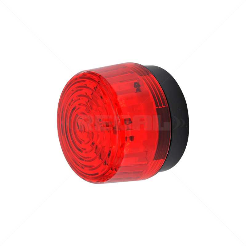 red strobe light