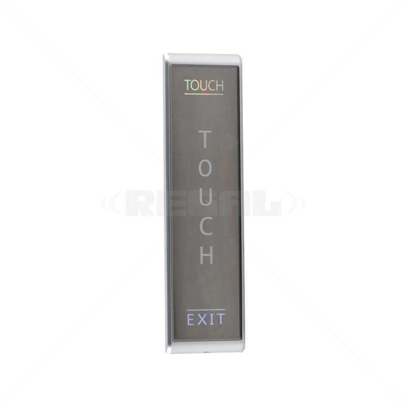 Securi-Prod Surface Slimline Touch Switch - Silver NO and NC