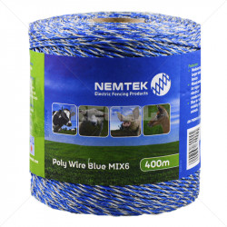 Poly Wire - Blue MIX6 - 400m